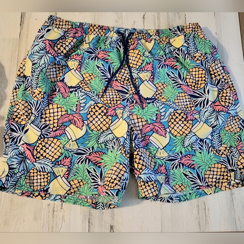 Vineyard Vines Painkiller Chappy Swim Shorts Trunks Size XXL